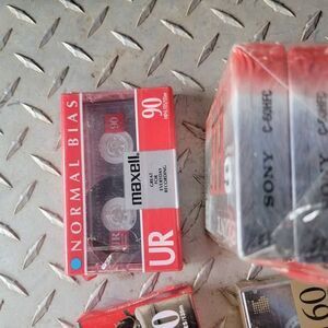 New Blank cassette tapes